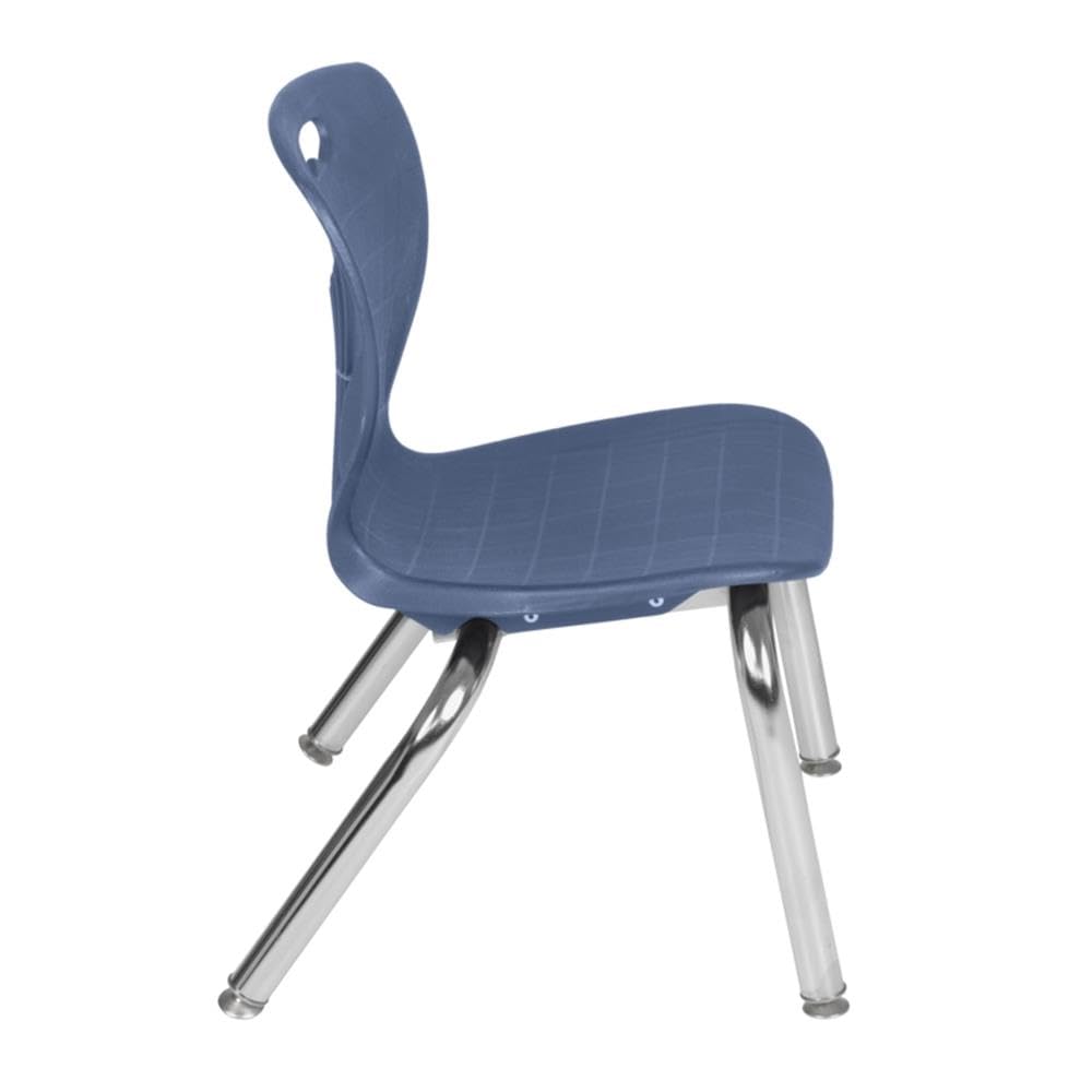 Mobile Rectangular Table with 2 Stack Chairs V230