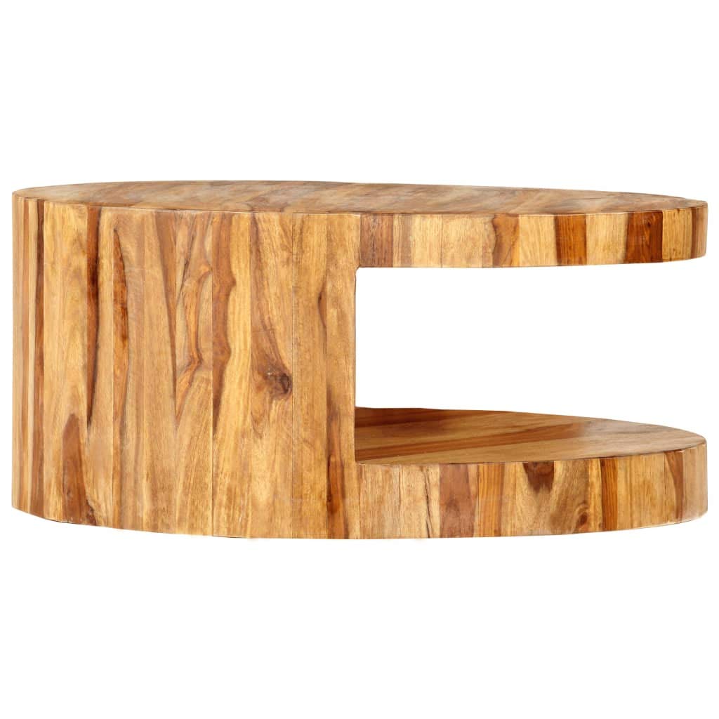Natural Solid Sheesham Wood Coffee Table B87078