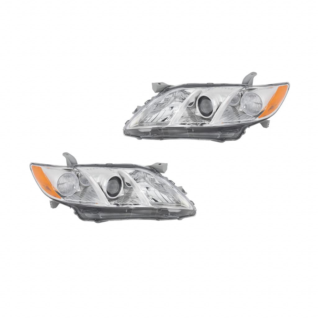 Toyota Camry Headlight Unit Pair Driver and Passenger Side Replacement A78714