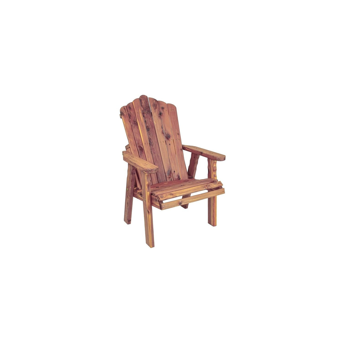 Cedar Stationary Chair Fan-Back Adirondack Style M112