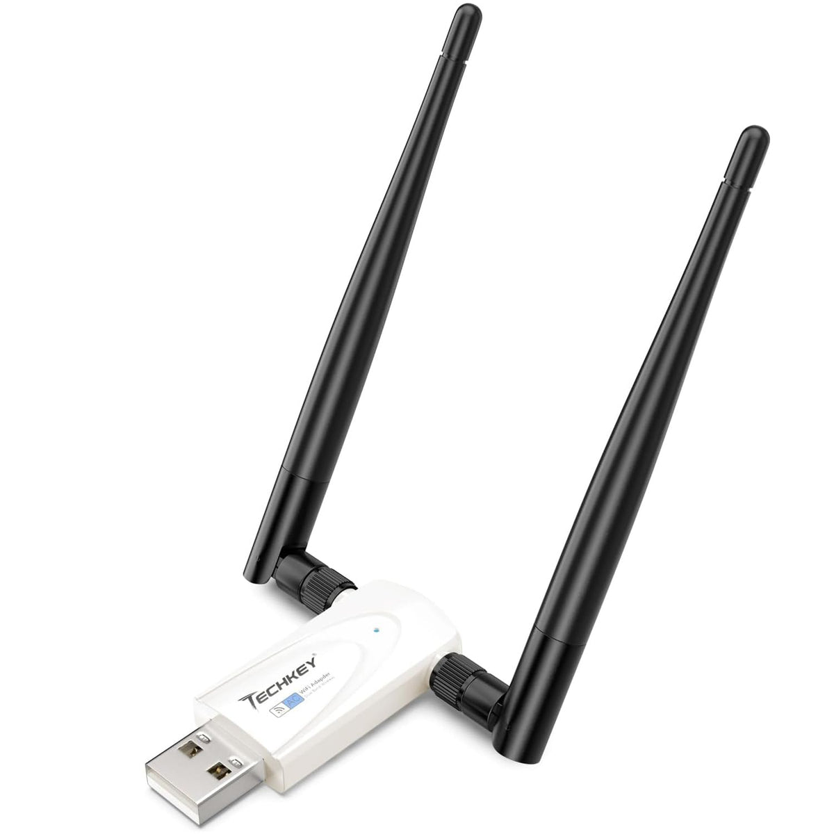 Wireless USB WiFi Adapter Dual Band 1300Mbps White I236