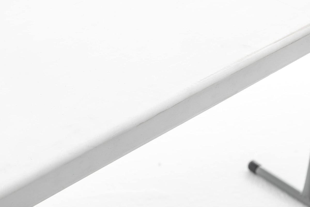 White Plastic Folding Table Set of 2 W2930