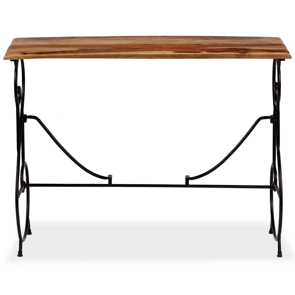 Solid Sheesham Wood Console Table 39.4"x15.7"x29.5" D920