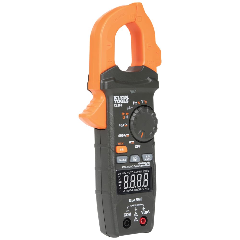 Auto-Ranging 400 Amp Digital Clamp Meter K15169