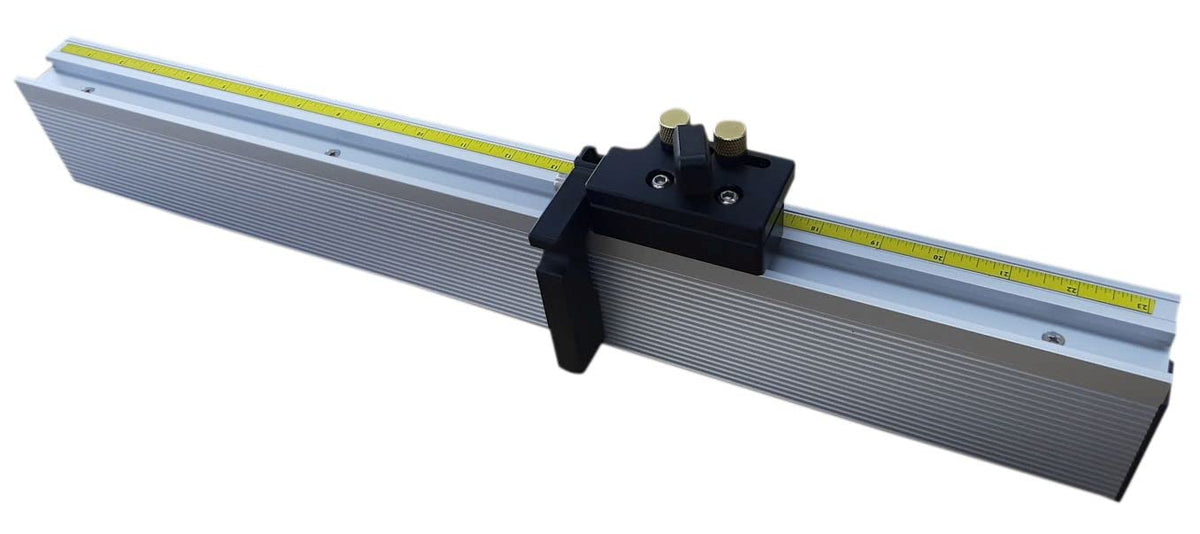 31.5 inch Miter Gauge Fence with Stop and Scale P60740