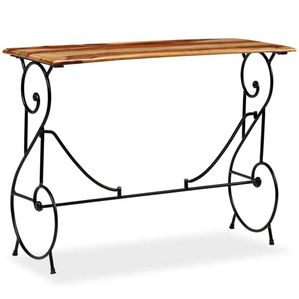Solid Sheesham Wood Console Table 39.4"x15.7"x29.5" D920