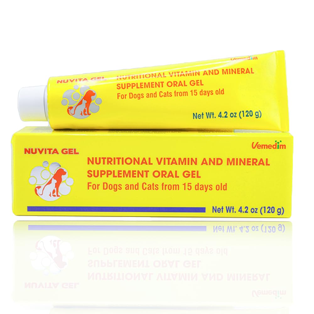 Nutritional Vitamin Gel for Dogs and Cats 4.2 oz Z340