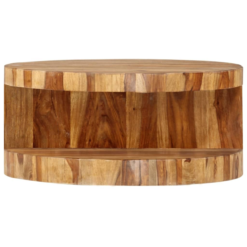 Natural Solid Sheesham Wood Coffee Table B87078