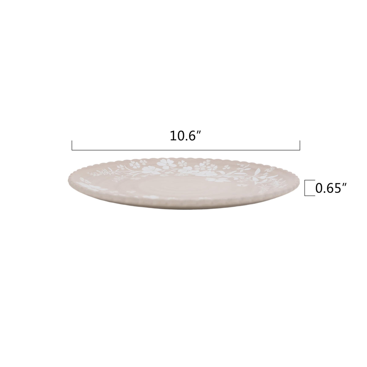 12-Piece Bamboo Melamine Dinnerware Set U84976