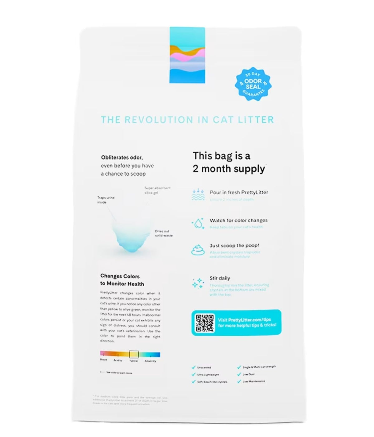 Unscented Silica Gel Cat Litter 10 Lb Bag B68564