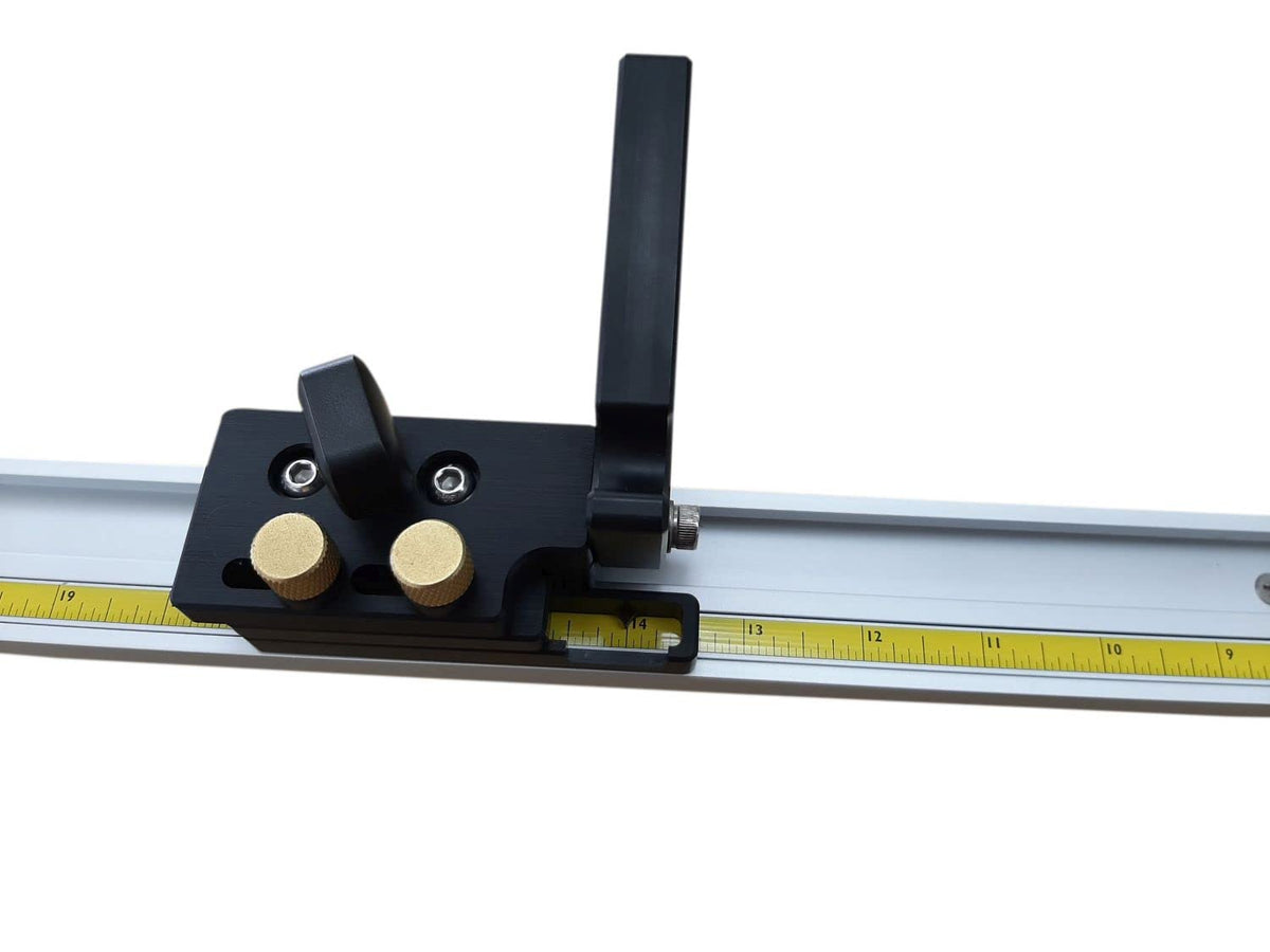 31.5 inch Miter Gauge Fence with Stop and Scale P60740
