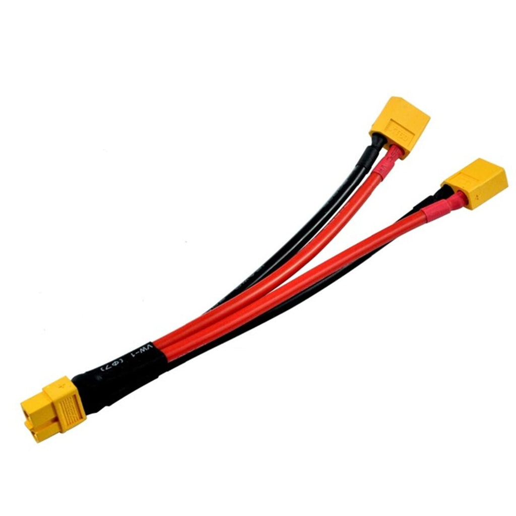 3 Pieces Battery Adapter Cable Y-Type Harness Connector XT60 Parallel Z843