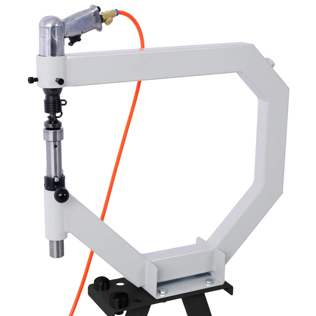 Pneumatic Planishing Hammer with Steel Frame Stand and Foot Pedal W18565