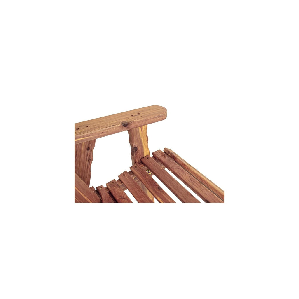Cedar Stationary Chair Fan-Back Adirondack Style M112