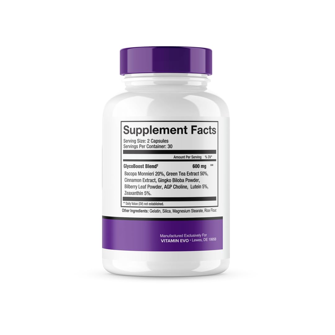 60 Capsules Glycogen Support Supplement K804