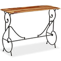 Solid Sheesham Wood Console Table 39.4"x15.7"x29.5" D920
