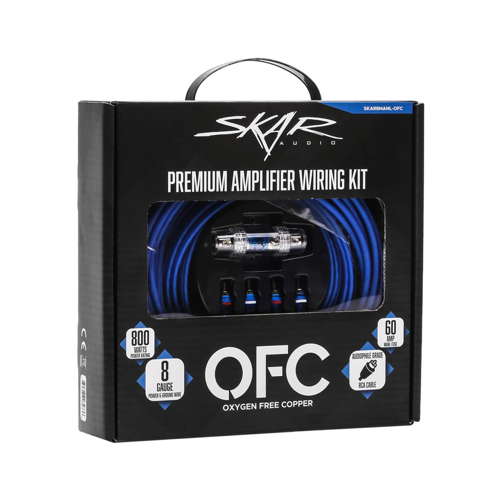 8 Gauge OFC Amplifier Installation Wiring Kit O703896
