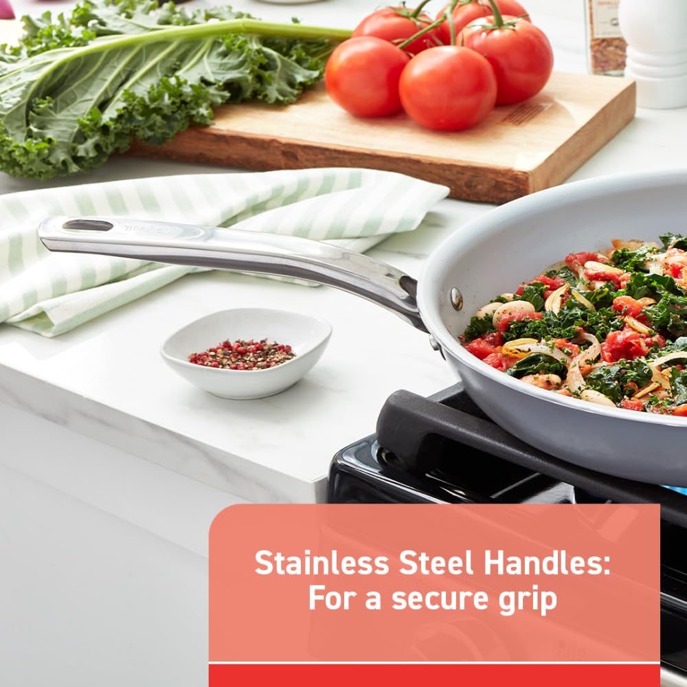 12 Piece Recycled Ceramic Non Stick Cookware Set S915