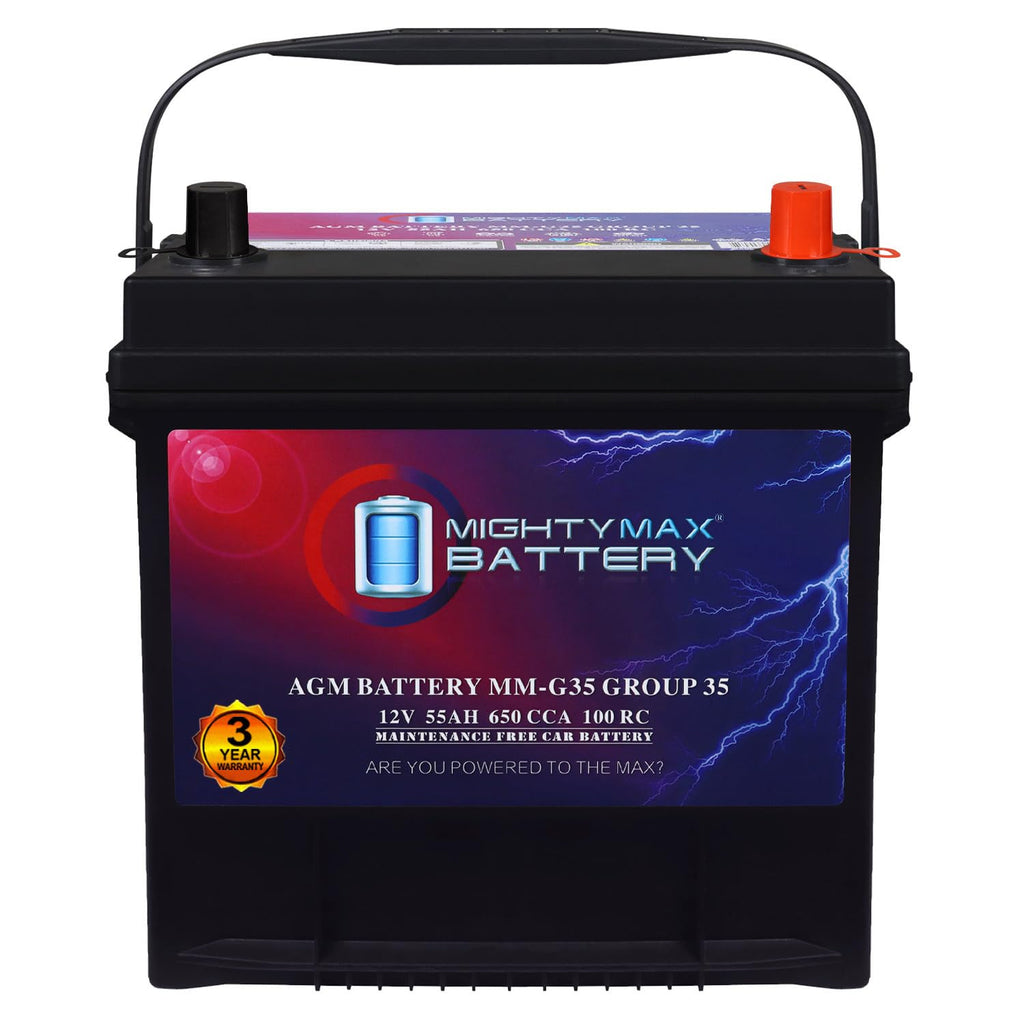 12V 55Ah AGM 650 CCA Replacement Battery Q155657