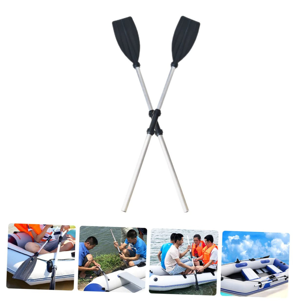 Aluminum Alloy Kayak Paddle Set 2pcs L62045