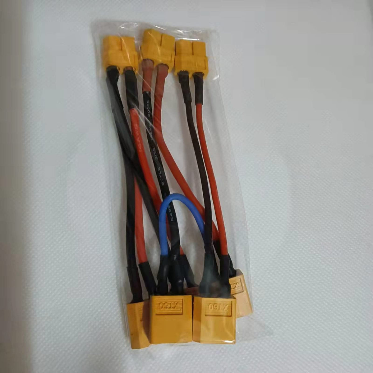 3 Pieces Battery Adapter Cable Y-Type Harness Connector XT60 Parallel Z843