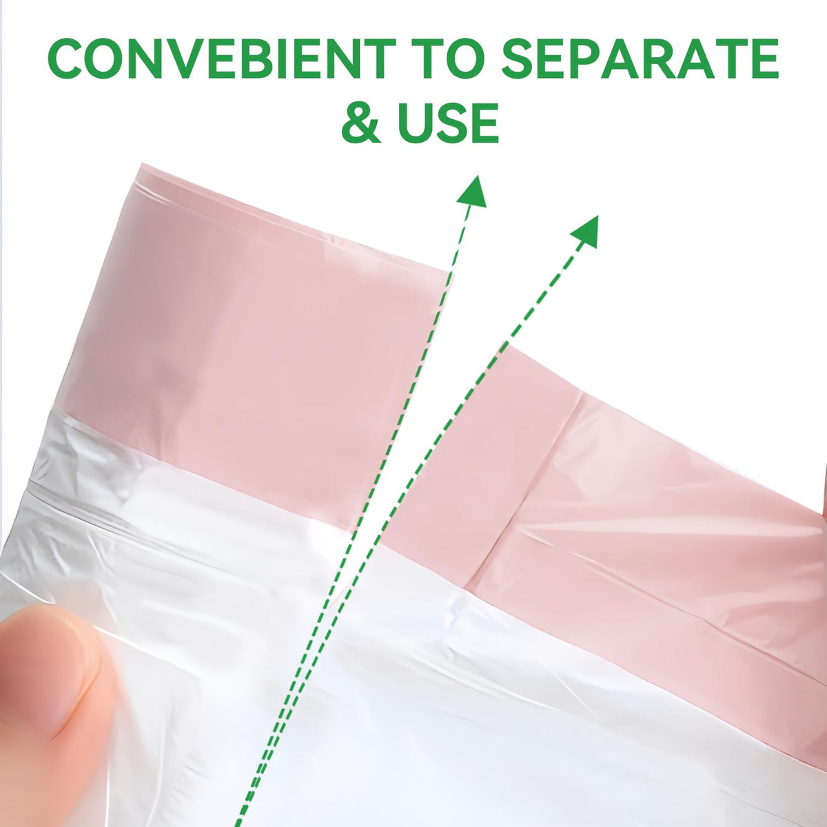 13 Gallon White Unscented Drawstring Trash Bags Z91340