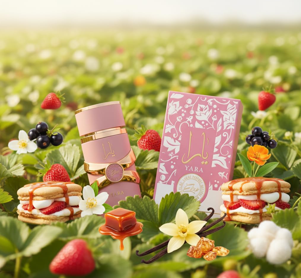 Fruity Sweet Gourmand Amber Eau de Parfum Spray 3.4 Ounce Y648447