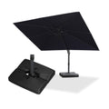 Navy Blue Cantilever Umbrella with Base L185187