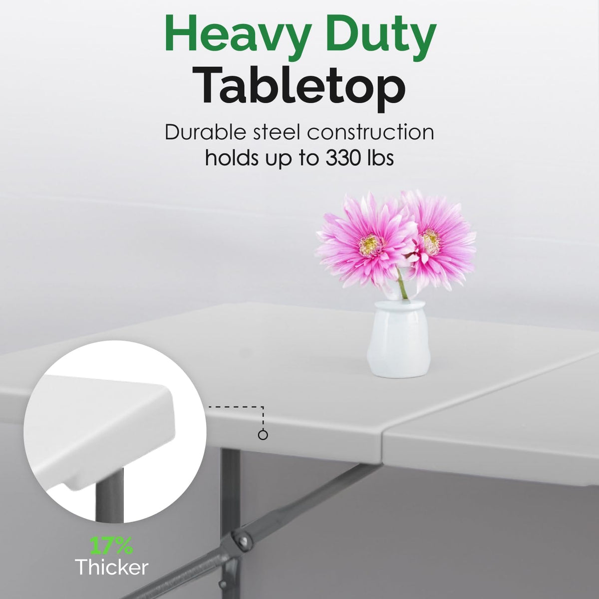 6ft Folding Table with Handle S379