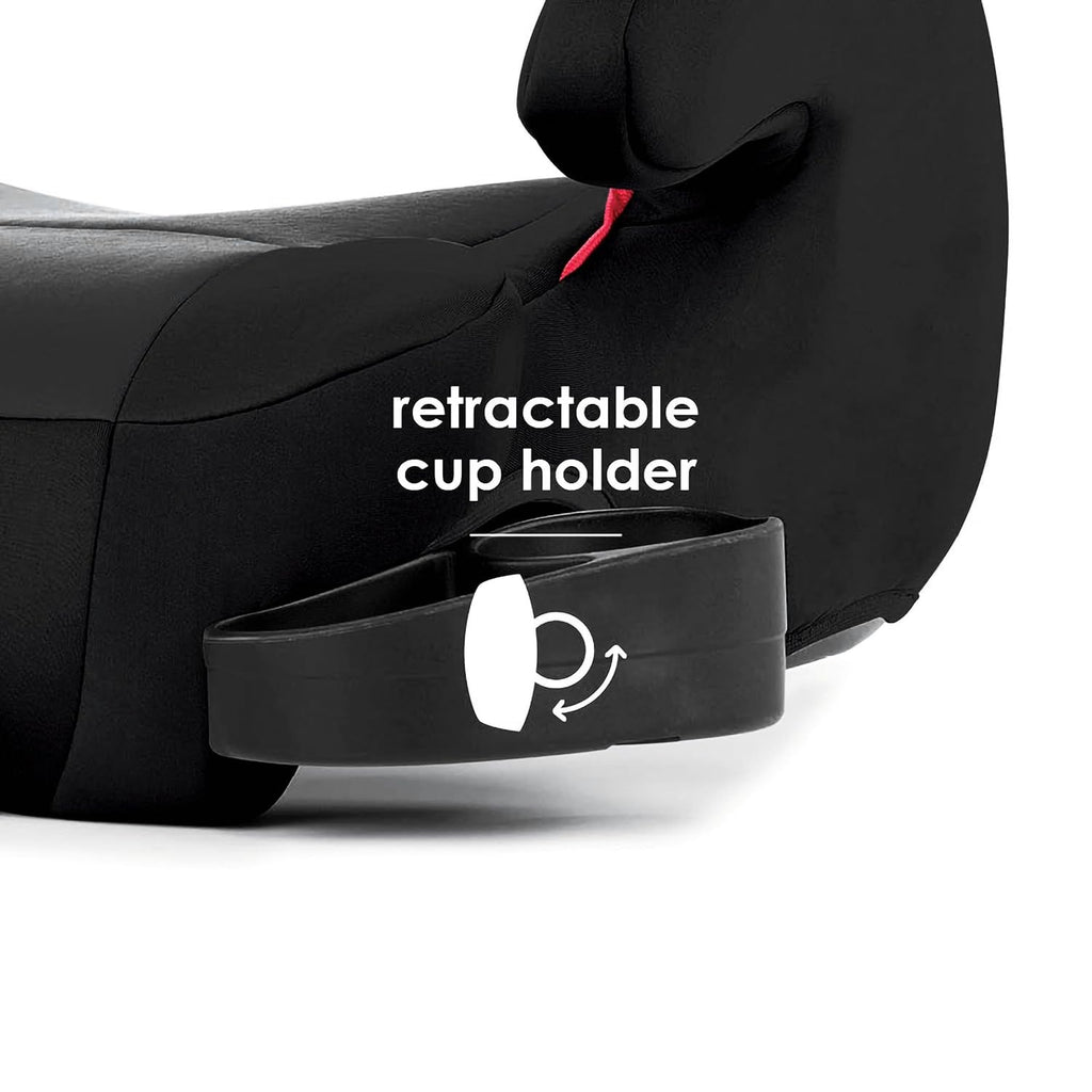 Black Backless Belt-Positioning Booster Seat M487
