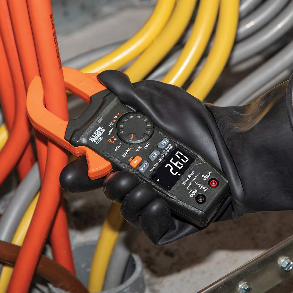Auto-Ranging 400 Amp Digital Clamp Meter K15169