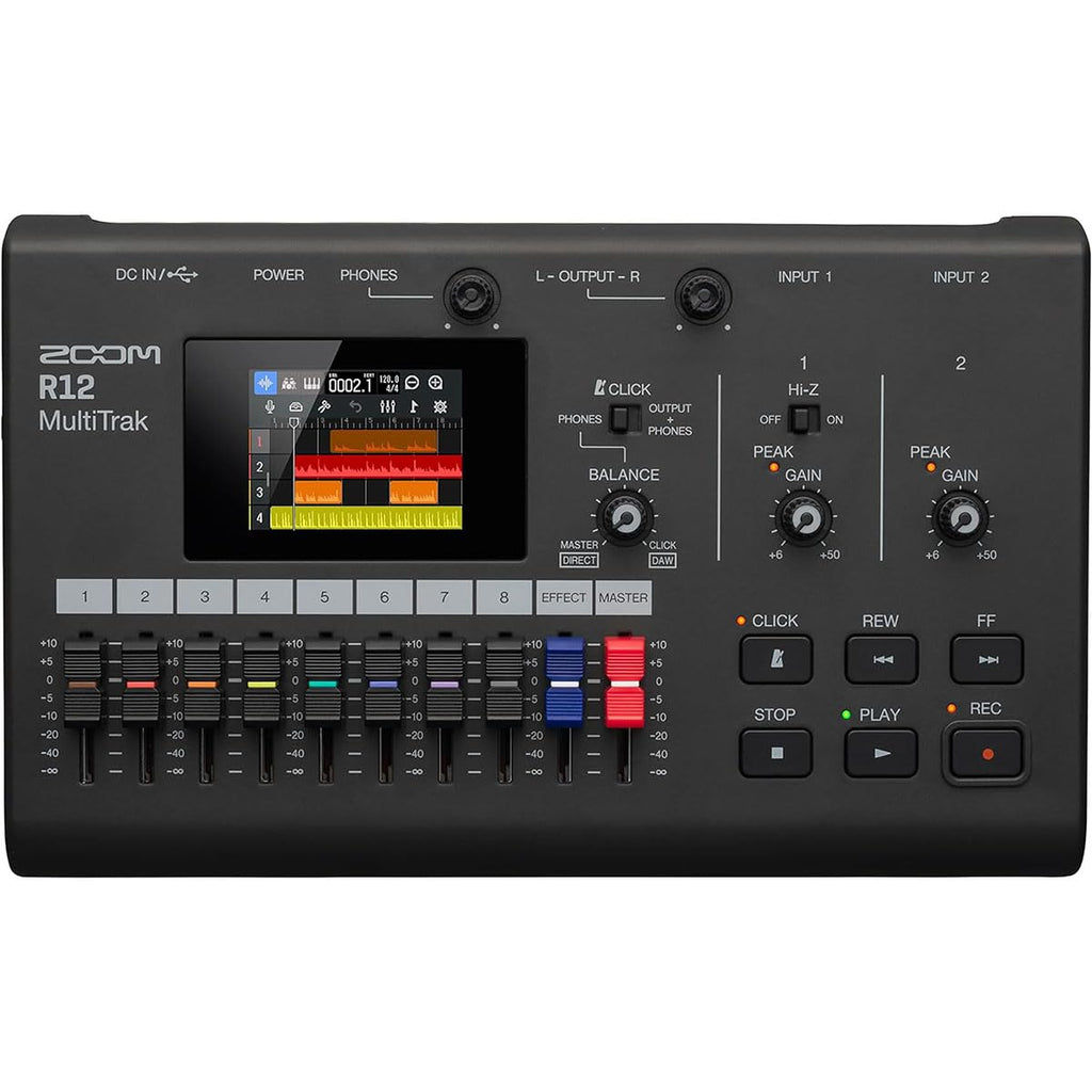 Portable Digital Recorder and Control Surface with Studio Monitor Headphones L387950