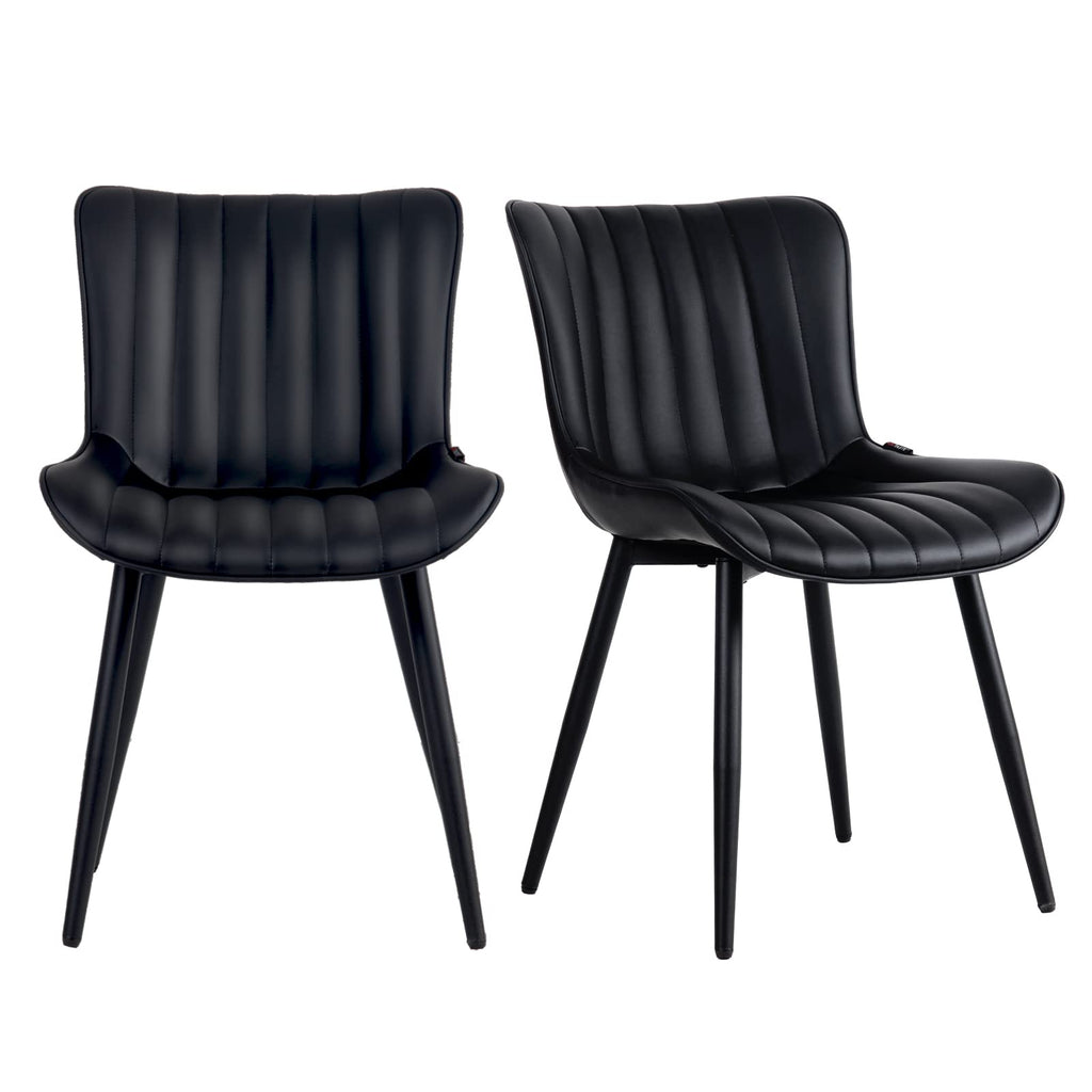 Black Dining Chairs Set of 2 R677146