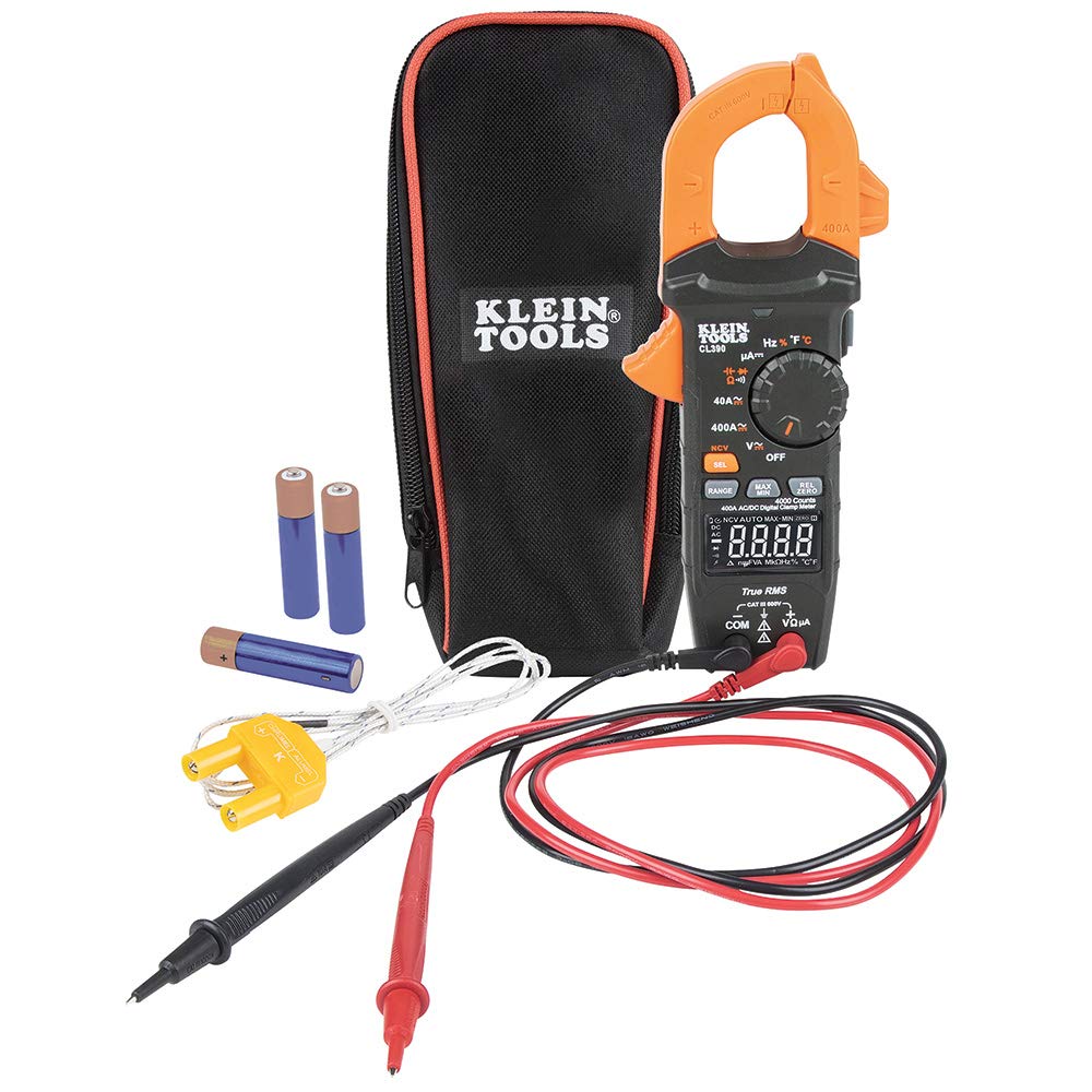 Auto-Ranging 400 Amp Digital Clamp Meter K15169