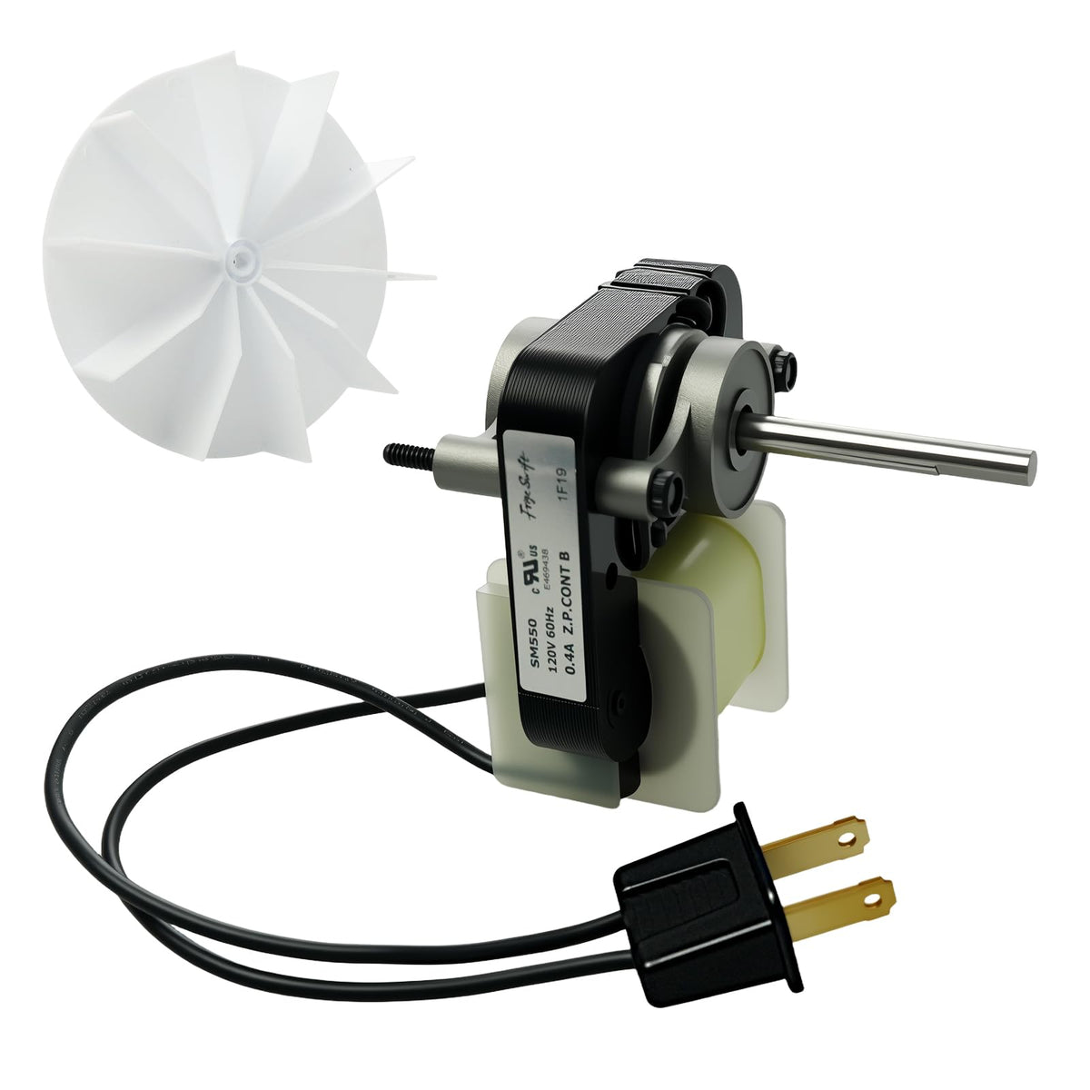 Universal Bathroom Vent Exhaust Fan Motor 50 CFM 120V 60Hz P4522