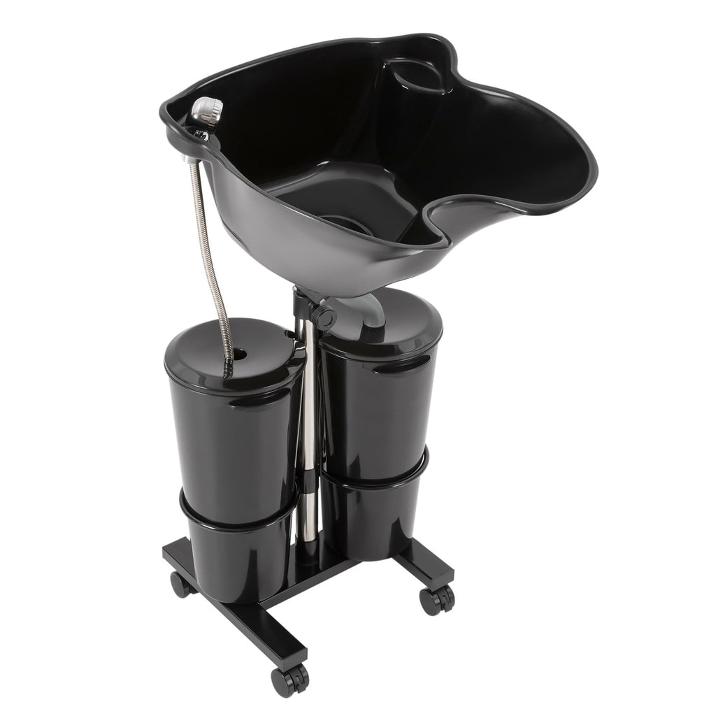 Portable Abs Shampoo Basin with 2 Water Buckets N1807