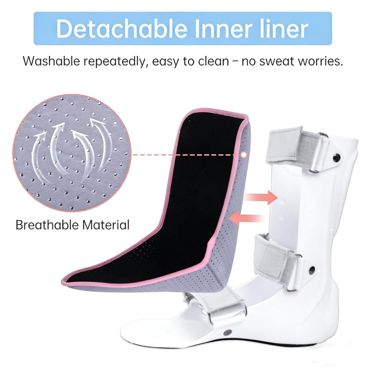 Walking Boot with Removable Liner & Splint K87772