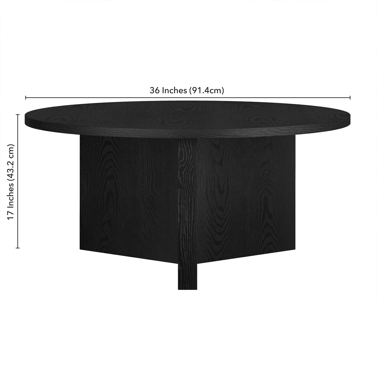 36" Scandinavian Coffee Table F5069