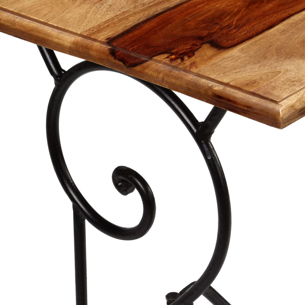 Solid Sheesham Wood Console Table 39.4"x15.7"x29.5" D920