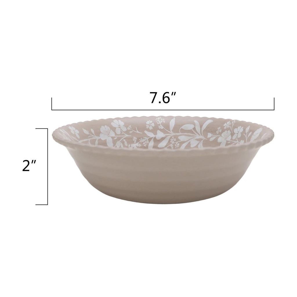 12-Piece Bamboo Melamine Dinnerware Set U84976