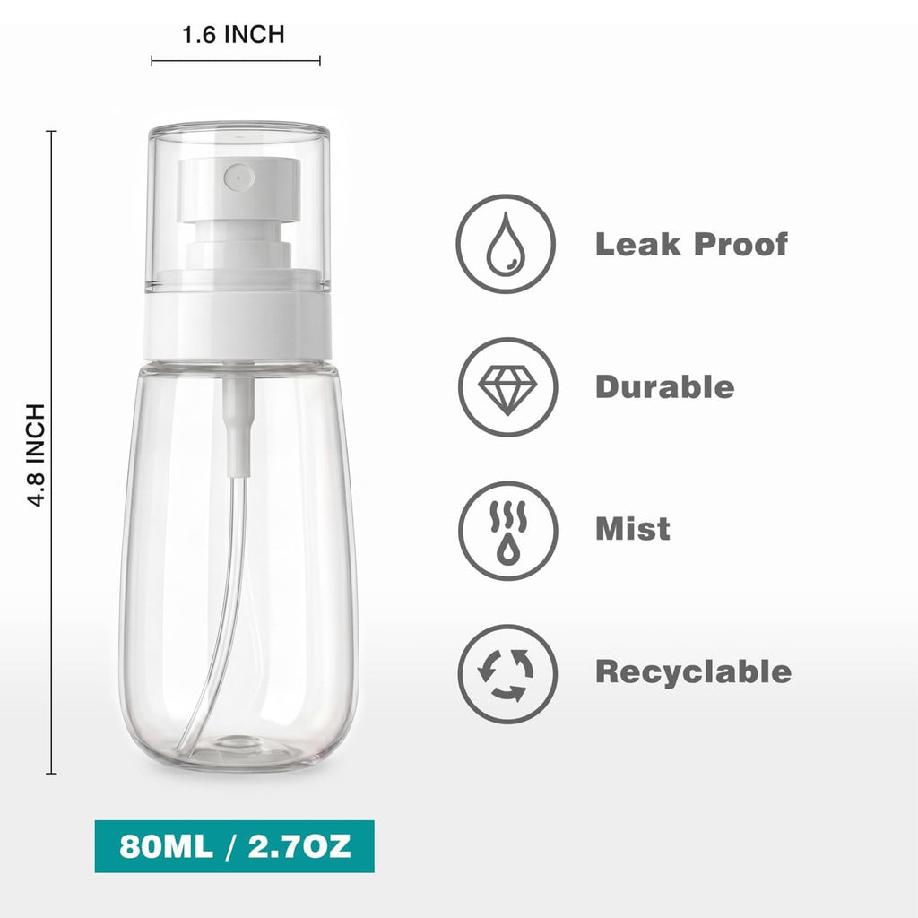 Fine Mist Travel Spray Bottles B148635