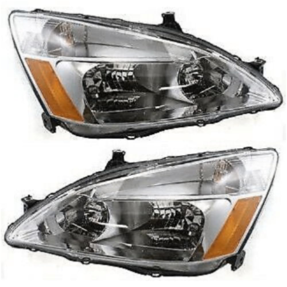 Headlight Set Left Right Clear Lens P2776