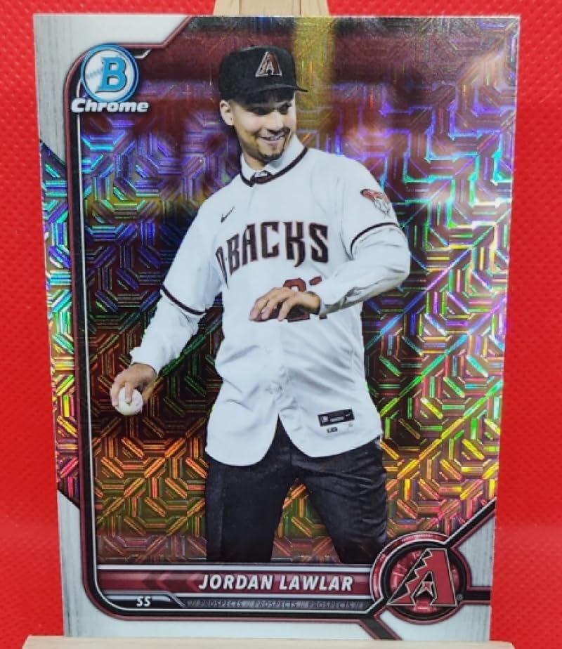 2022 Bowman Chrome Mega Box Mojo Refractor Baseball Trading Card W2311