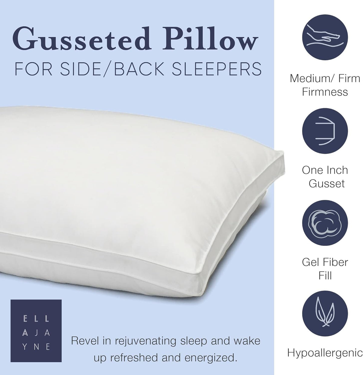 King Size Down Alternative Pillows Set of 2 Q387230