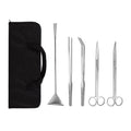 5 in 1 Aquarium Scissors Tweezers Spatula Stainless Steel Aquascaping Tools R895602
