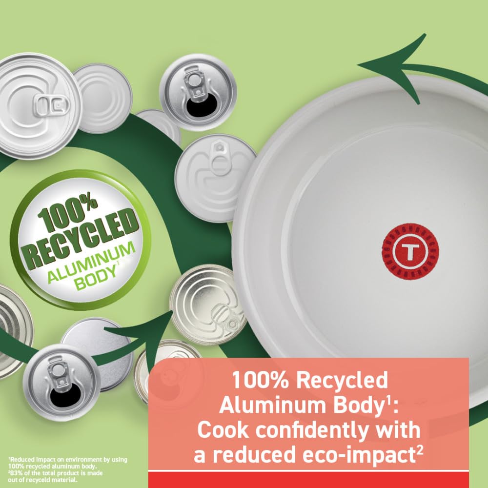 12 Piece Recycled Ceramic Non Stick Cookware Set S915