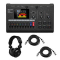 Portable Digital Recorder and Control Surface with Studio Monitor Headphones L387950