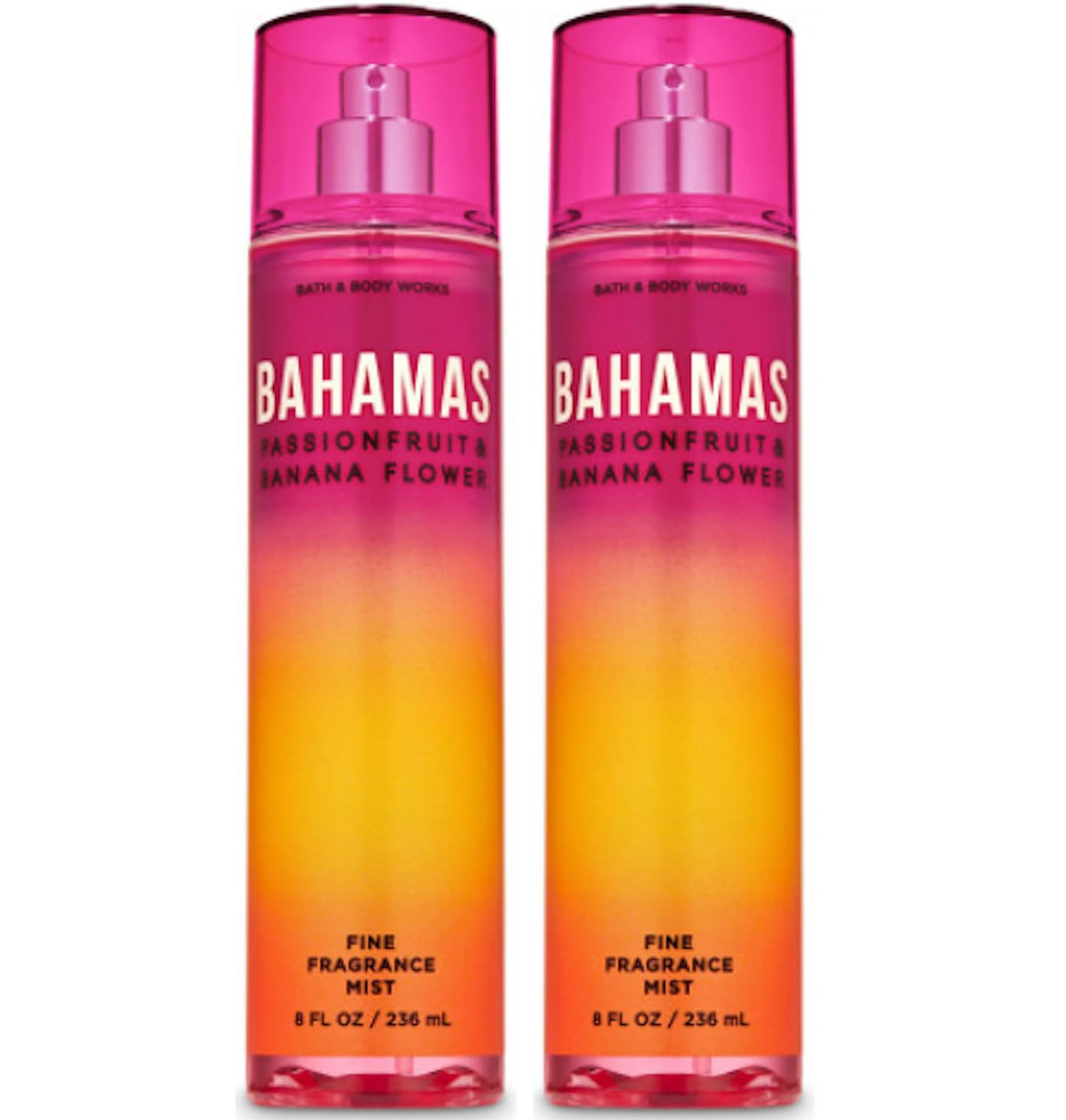 Fine Fragrance Body Mist Gift Set 8 oz Pack Lot of 2 L2012