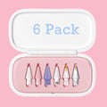 6 Pack Replacement Pencil Tips with Case Q953