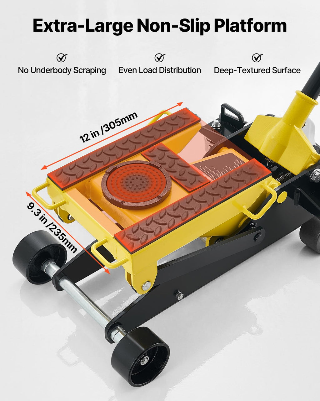 2 Ton Steel Hydraulic Floor Jack U42450